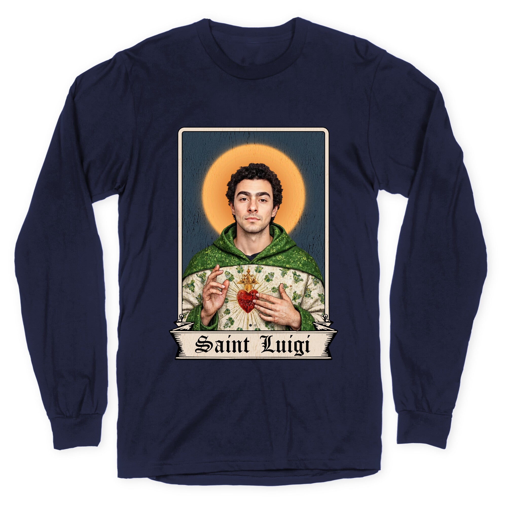 Saint Luigi Mangione Longsleeve Tee